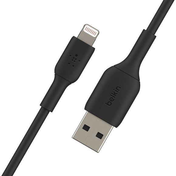 BELKIN 1M USB-A TO LIGHTNING CHARGE/SYNC CABLE, MFi, BLACK
